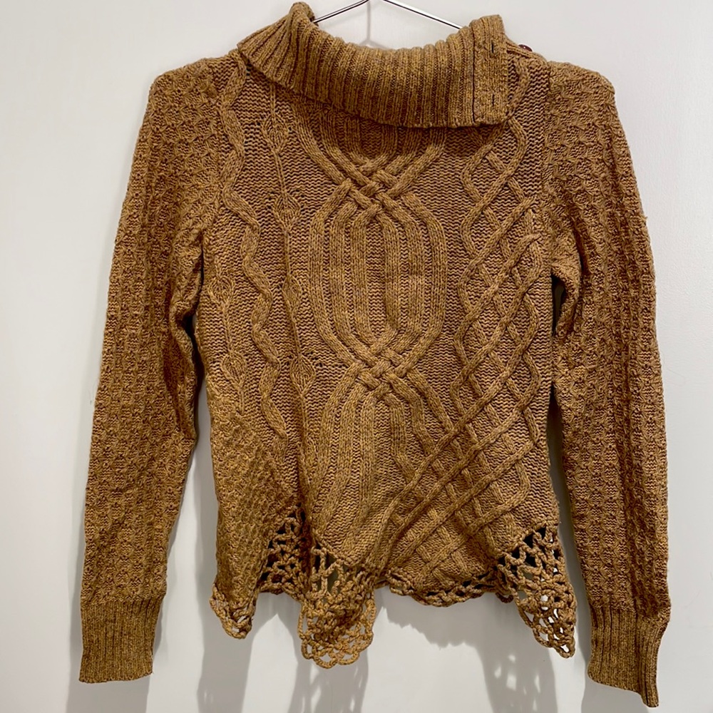 Sweater with button detail from Anthropologie